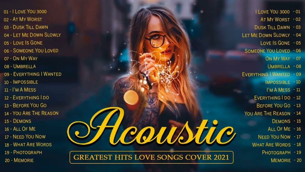 Top Acoustic Cover Love Songs 2022 Best English Guitar Acoustic Music