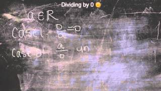 Dividing by zero