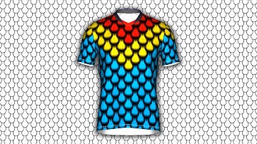 How to Create Colorful Full Printed T-Shirt or Jersey Design in Coreldraw