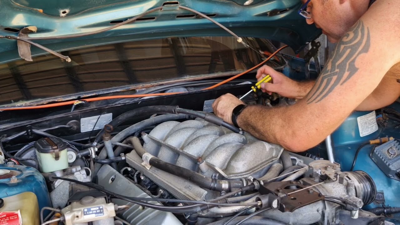 Starting diagnosis of Non starter HOLDEN V8