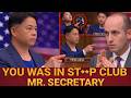 Sen Ted Lieu Confronts Miller’s “Open Book” — Every Answer Was the Same