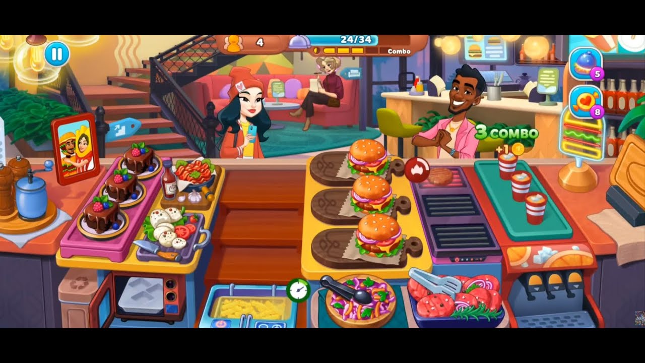 Chef & Friends - Full Gameplay Walkthrough Episode 2: Burger Wurger ...