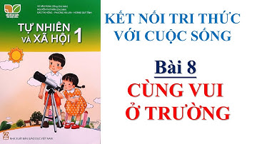 Tự nhiên và xã hội lớp 1-Bài 8: Cùng vui ở trường | Kết nối tri thức |10 phút học bài | Cô giáo Bình