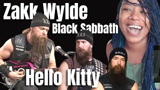 Zakk Wylde - Plays Black Sabbath With A Hello Kitty Guitar - { Reaction } - Black Sabbath - LOUDWIRE