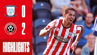 Preston North End 0-2 Sheffield United | EFL Championship highlights | Ndiaye & McBurnie goals! 🔥