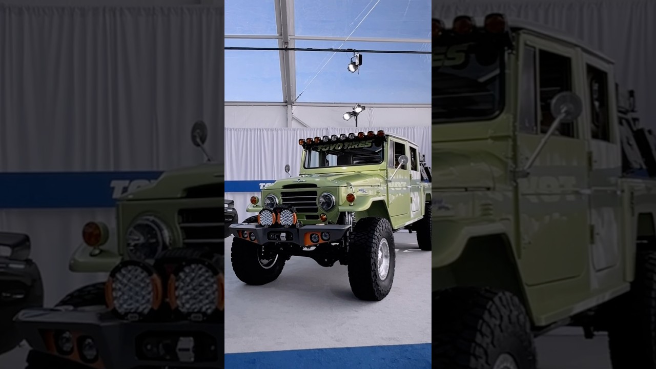 Stunning Custom Land Cruiser Build at SEMA Show 2024! 