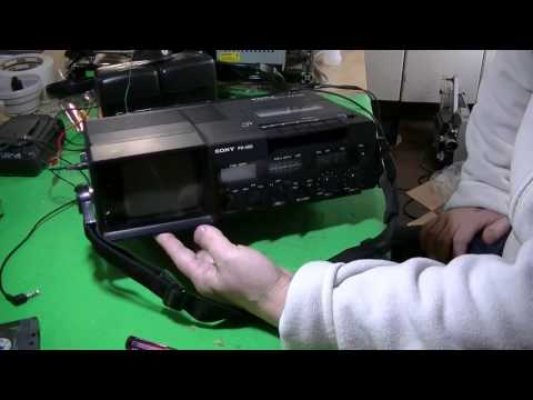 SONY TV付きラジカセFX-406のジャンクを買ってみた - YouTube