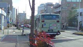 京都市バス 日野ブルーリボンシティ(514号車) 9系統 北大路堀川(Bのりば)発車