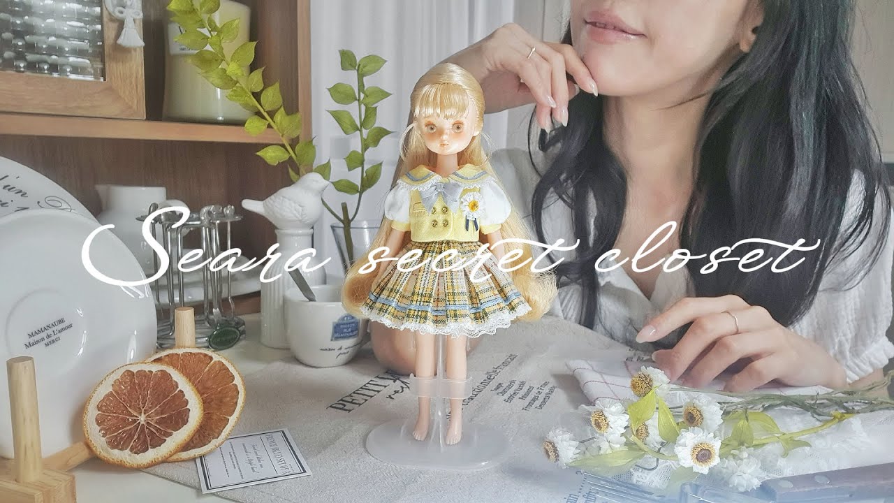 (Sub)🍋작고 소중한 인형옷 만들기｜디자인부터 완성까지🍋venus