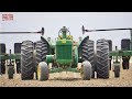 JOHN DEERE 830 Tractor Planting Corn
