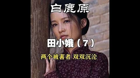 白鹿原：田小娥和白孝文兩個被害者，雙雙沉淪 【書蟲趙岩】 - 天天要聞