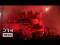 Olympiacos Fans Erupt In Massive Piraeus Celebration After EuroLeague Glory | AD1B