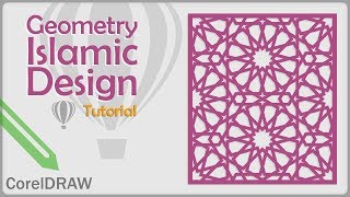 geometric islamic design Tutorial 13 CorelDRAW screenshot 5