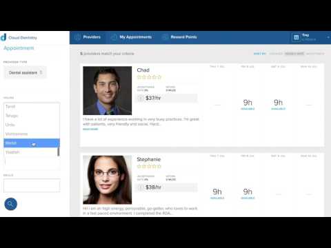 Cloud Dentistry Matching Demo