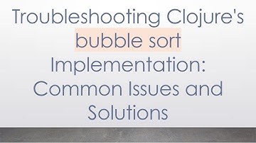 Troubleshooting Clojure
