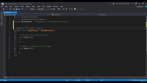Curso Unity y C# 2019 creando un RPG de acción en 2D ( parte 14) Nuestro Primer Scrip