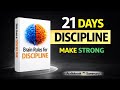 6 Brain rules for Discipline |AudiobookSummary |motivational video in english