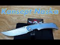 Kansept Naska front flipper knife !