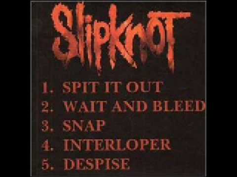 Slipknot Wait And Bleed Demo