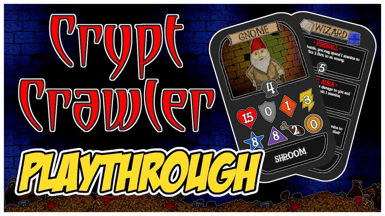 Crypt Crawler Playthrough: Gnome Wizard! - YouTube