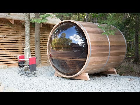 Video: Bawa Panas Ke Rumah Anda Dengan Sauna Barrel Grandview