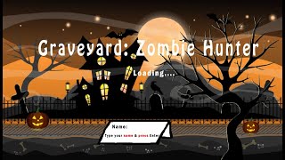 Graveyard: Zombie Hunter  [Software Development Project in C/C++ with iGraphics]