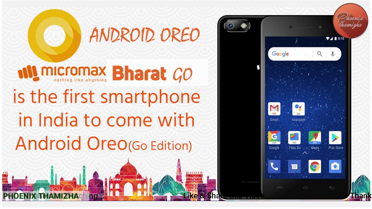 Micromax to Launch Its First Android Oreo Go Edition Smartphone - Bharat Go