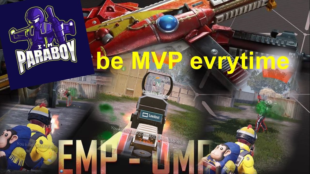 New EMP UMP45 Pubg mobile best smg in game