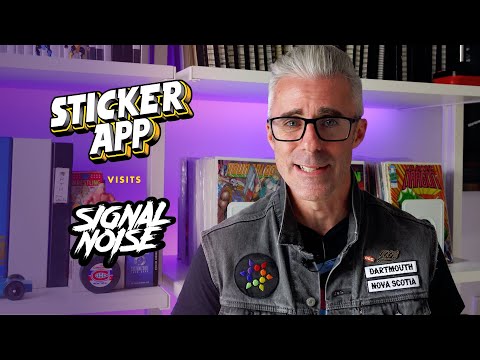 Stickerapp visits SignalNoise