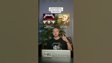 Thumbnail of Did You Know This Metallica “Master Of Puppets” Riff Was From David Bowie? #shorts #metallica