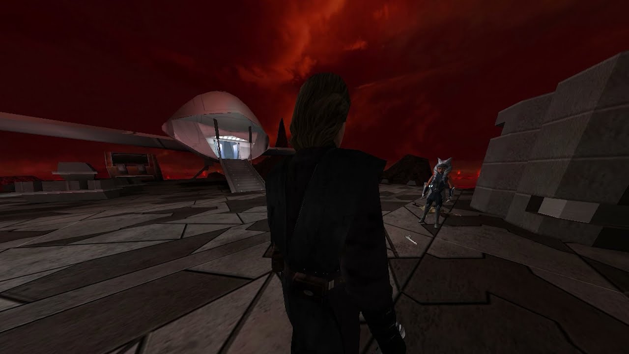 STAR WARS MULTIVERSE ANAKIN vs. AHSOKA on MUSTAFAR Star Wars Movie