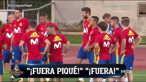 El DÍA MÁS COMPLICADO de Piqué con la Selección española