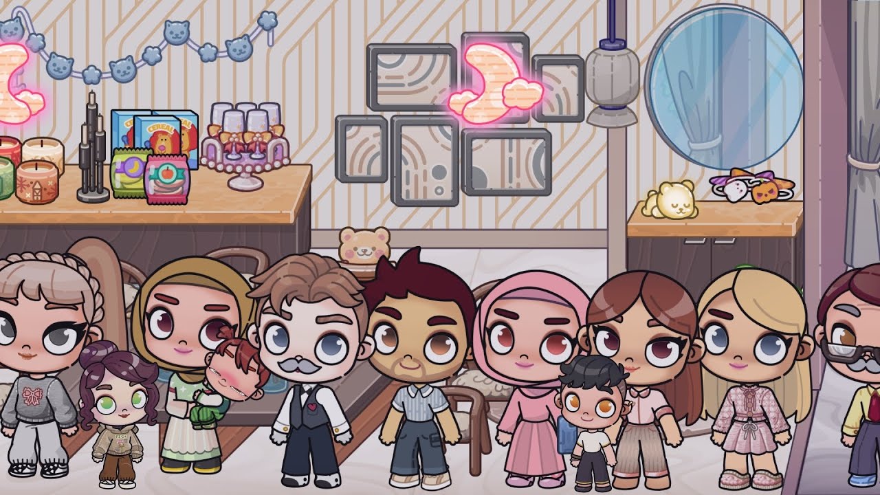 رمضان كريم مسلسل يوميات العائله في رمضان الحلقه الاولي✨ 🤗 