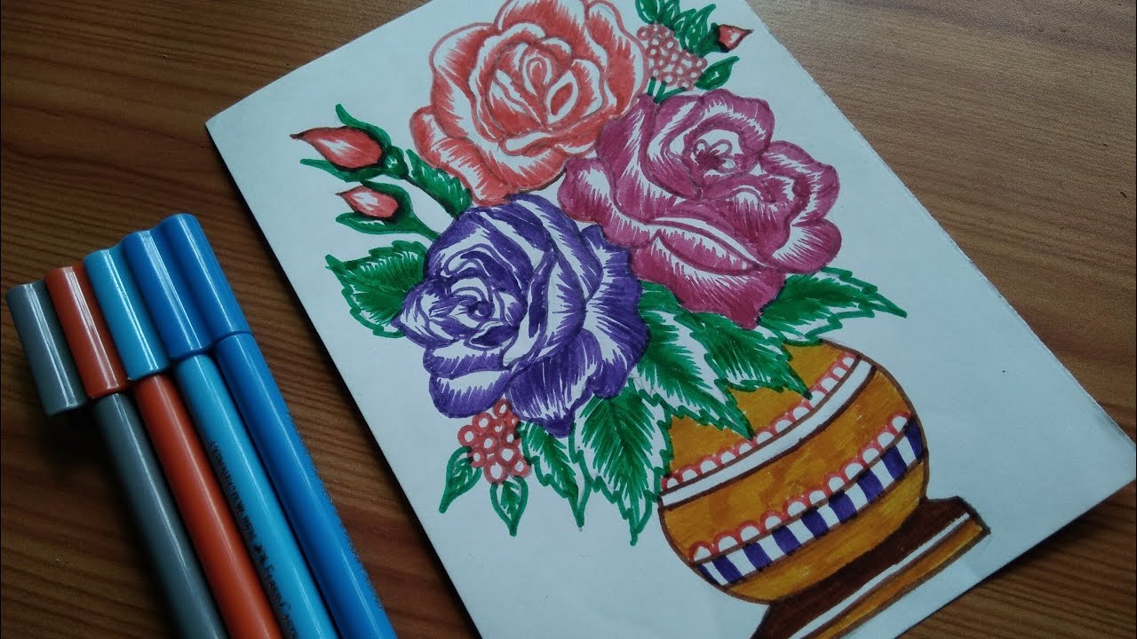 Flower Pot Sketch You