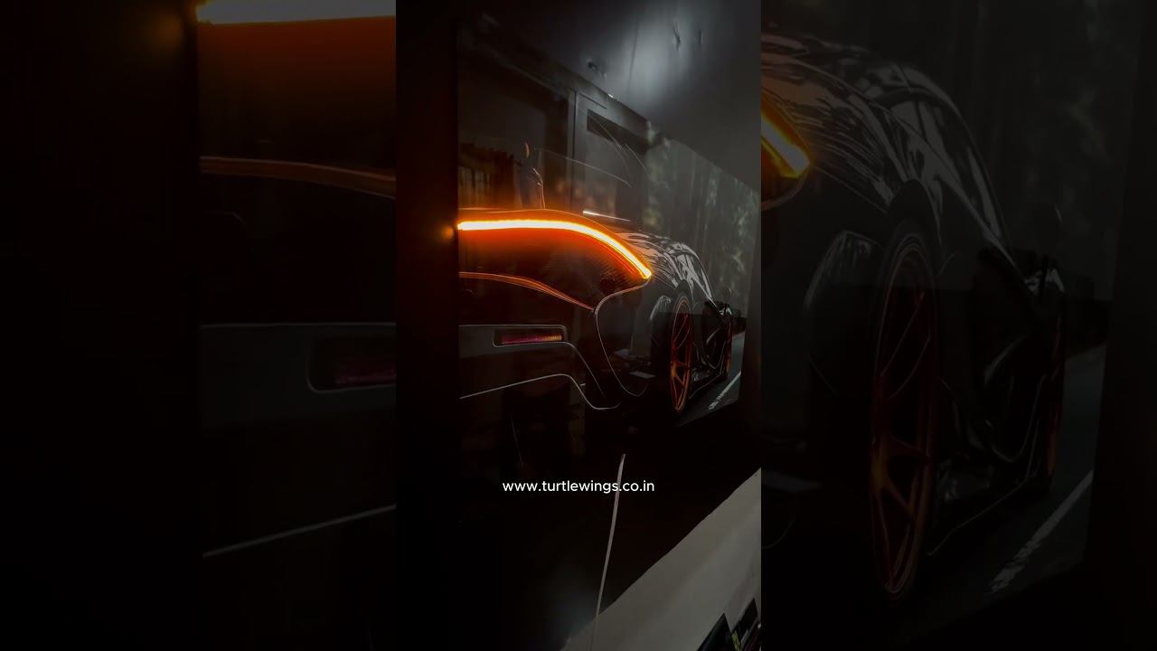 Porsche & BMW LED Metal Posters – Ultimate Wall Art for Car Lovers!