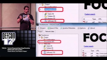 DEFCON 17: Tactical Fingerprinting Using Metadata Hidden Info and Lost Data
