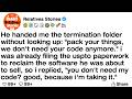 Brother Fired Me: "We Don't Need Code" — I Filed USPTO Papers, Took It Back, He Lost All