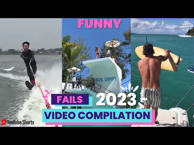 FUNNY FAILS - 38 - 2023 VIDEO COMPILATION #shorts class=