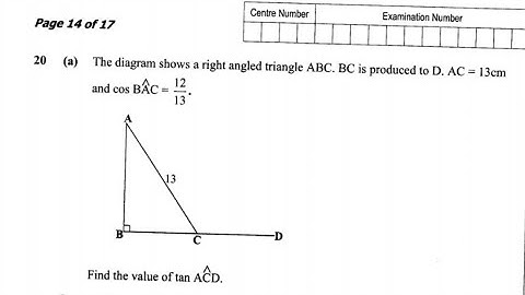 Step by step solving trigonometry paper 1 questions.