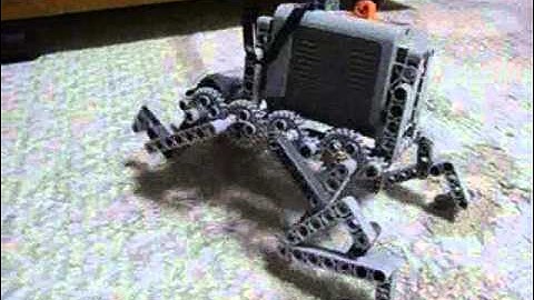4 Legs Robot with Lego Technic 8293 Power Function 3