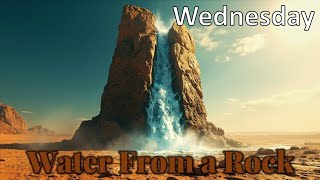 Water From A Rock- Wednesday