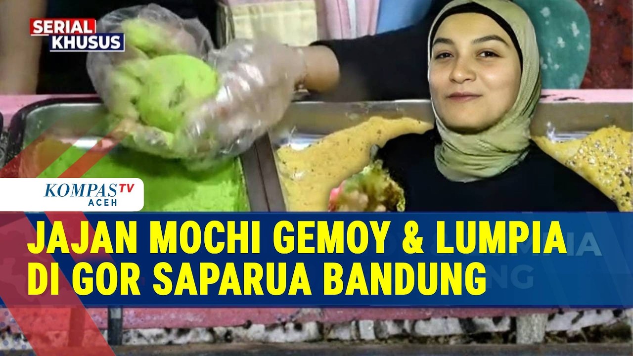 Wisata Kuliner Bandung, Nikmati Mochi dan Lumpia Gurih di GOR Saparua