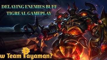 #3 HOW TO DELAY ENEMIES BUFF w TIGREAL | TIGREAL GAMEPLAY 2021 | #RMZZY TV  #MOBILE LEGENDS #MLBB