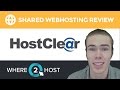 HostClear Shared Web Hosting Review 2017