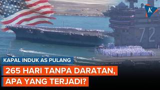 Kapal Induk AS Pulang, Apa yang Terjadi di Atas Dek Kapal?