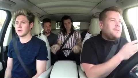 Carpool Karaoke: Drag Me Down - One Direction ft. James Corden