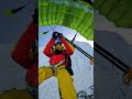GoPro | Skiing Off a 1000&#39; Cliff 🎬 Matthias Giraud #Shorts #Skiing
