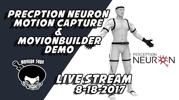 The Live Show: Using Perception Neuron for an animation for Iclone