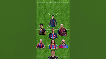 أفضل تشكيلة بتاريخ برشلونة 