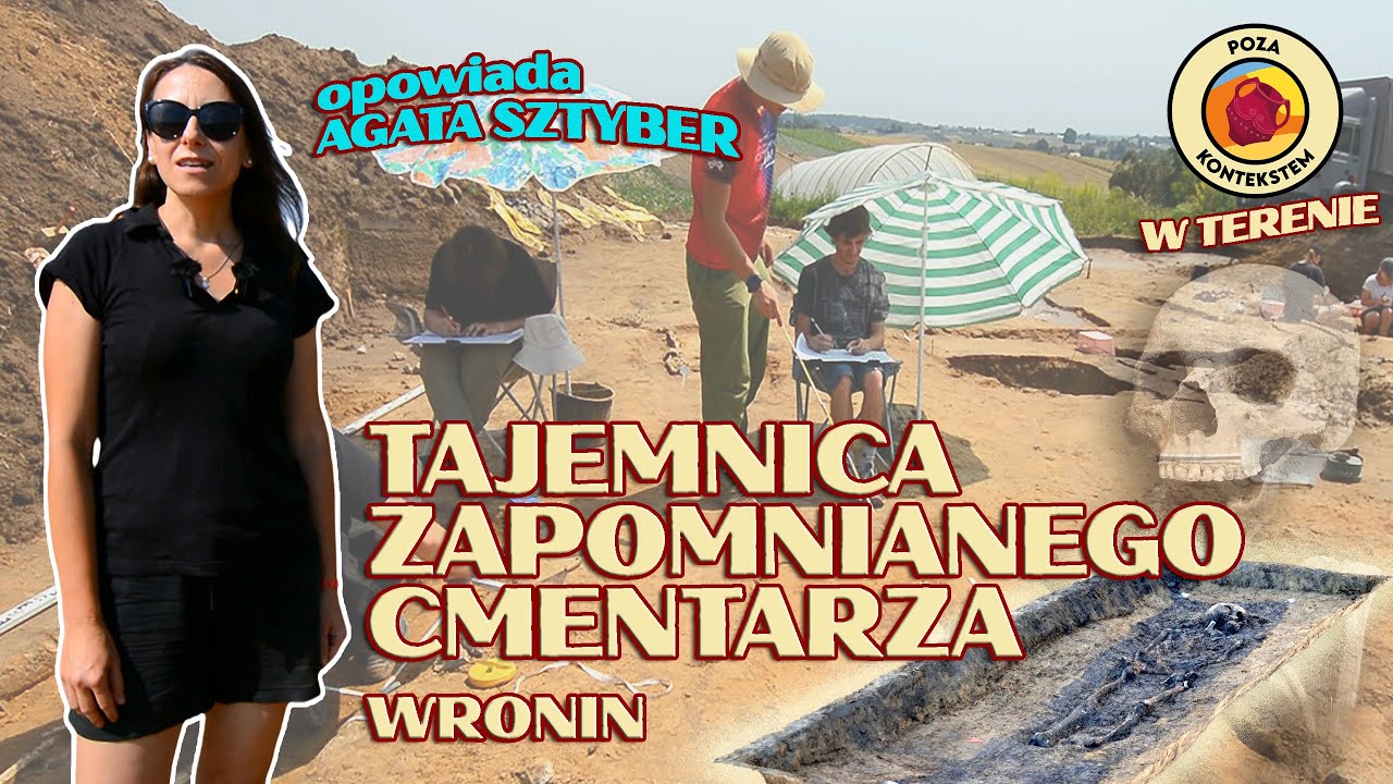 TAJEMNICA ZAPOMNIANEGO CMENTARZA. Trwają badania wczesnośredniowiecznego cmentarzyska we Wroninie!